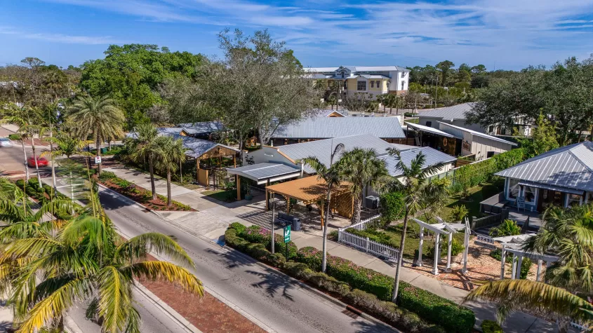 Sugarshack Aerial Shot from Old 41