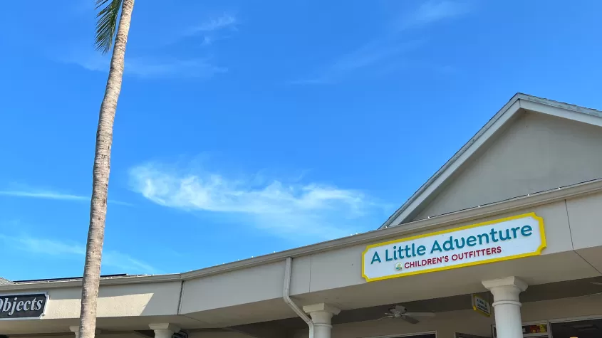 A Little Adventure Children's Store located on Sanibel Island