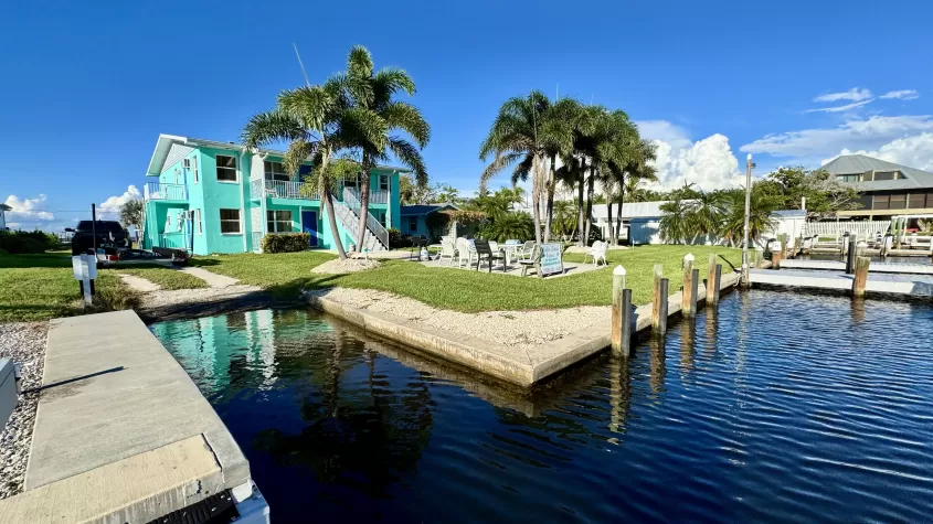 Private boat ramp