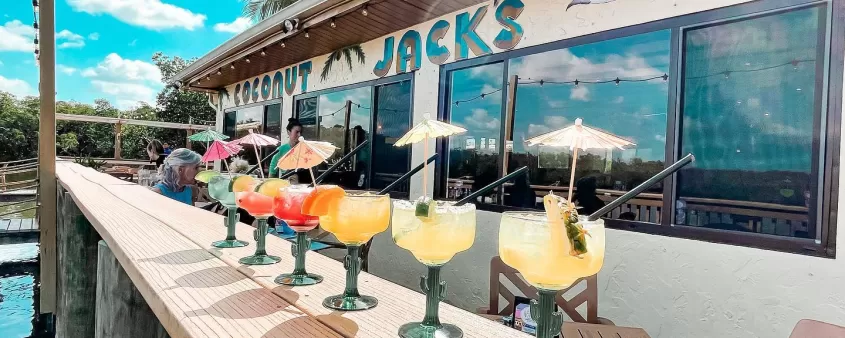 Coconut Jack's cocktails