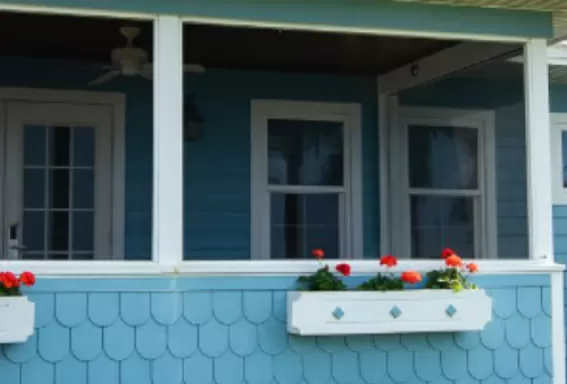 A cozy seaside cottage